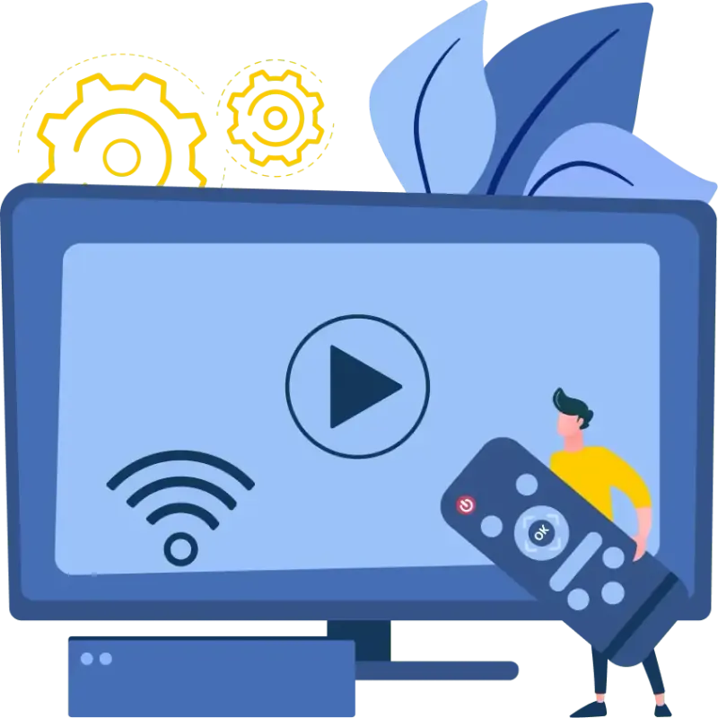 Télévision connectée à internet avec boîtier : le principe de l'IPTV illustré