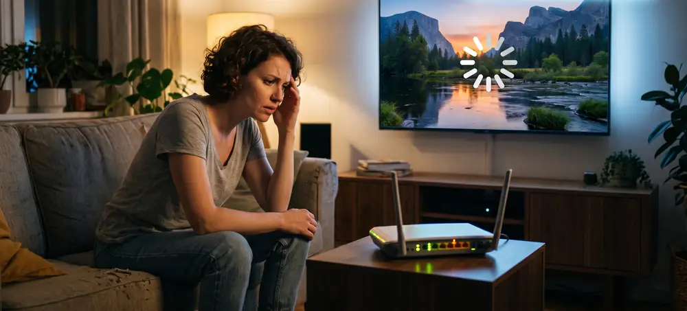 Routeur Wi-Fi et coupures réseau quand l'IPTV ne fonctionne plus