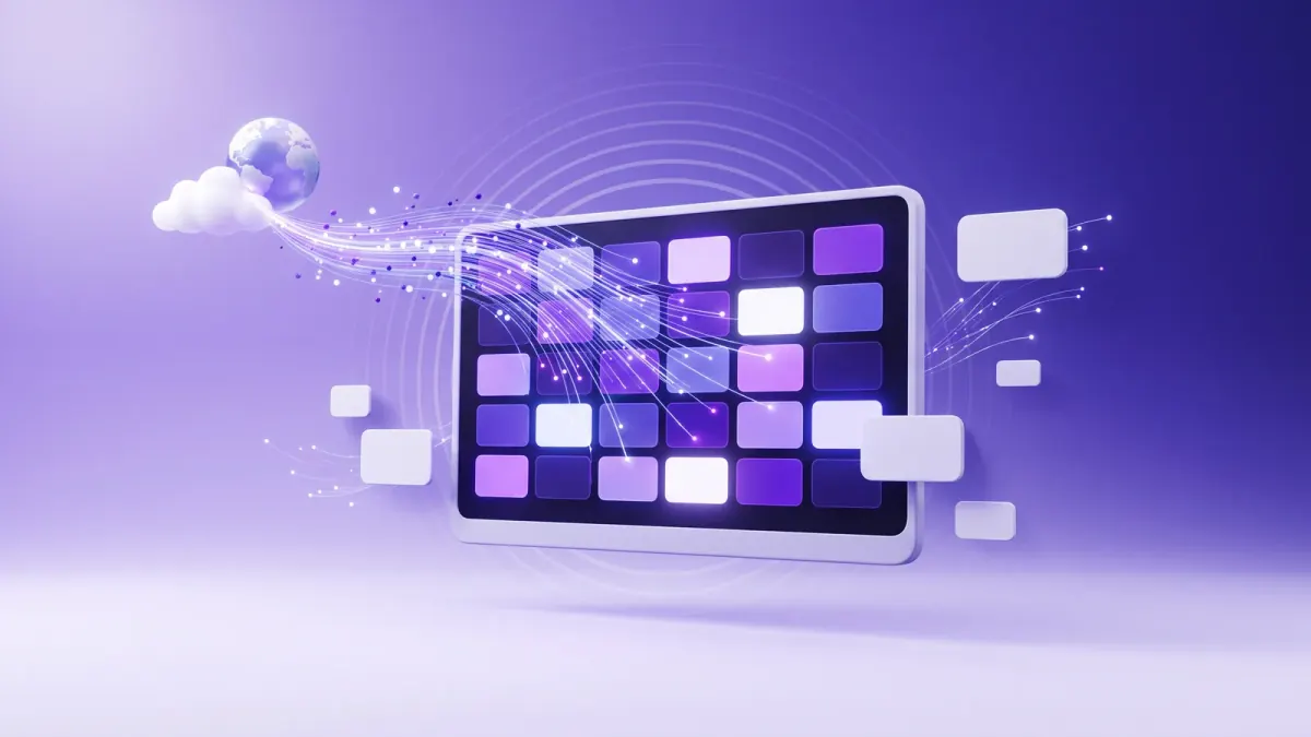 Flux de données internet vers un écran pour comprendre pourquoi l'IPTV saccade